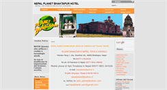 Desktop Screenshot of nepalplanet.com