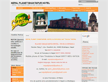 Tablet Screenshot of nepalplanet.com